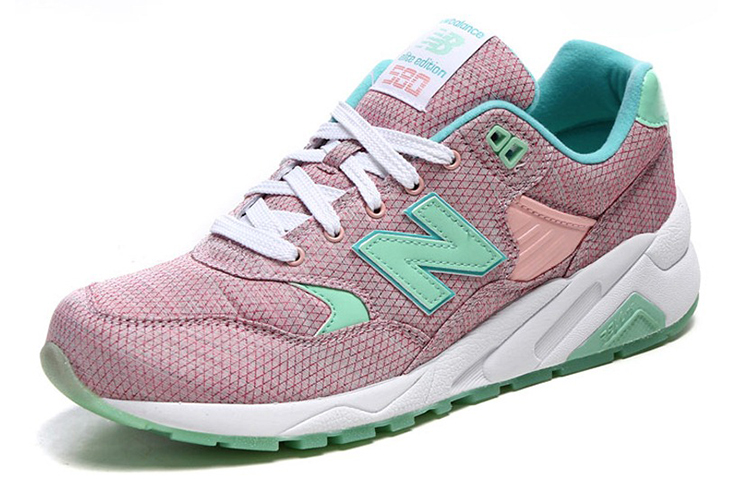 Order (W) New Balance 580 Zapatillas Gris/Rosa/Rojo WRT580SA