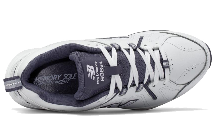 (W) NB 608 v4 'White Dark Purple' 圖 3