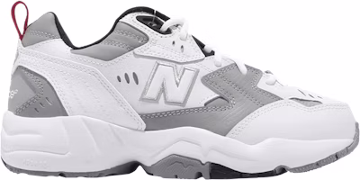 (Women) New Balance 608 Wide 'White Grey Red' WX608RG1D (Women) New Balance 608 Wide 'White Grey Red' WX608RG1D
