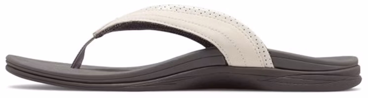 (Women) New Balance 6101 Series Hayden Thong Minimalistic Casual Flip-Flops Creamy White WR6101WG (Women) New Balance 6101 Series Hayden Thong Minimalistic Casual Flip-Flops Creamy White WR6101WG