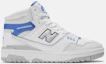 Buy (W) New Balance 650 高筒休閒鞋 白藍 男女款 白色 BB650RWI-D
