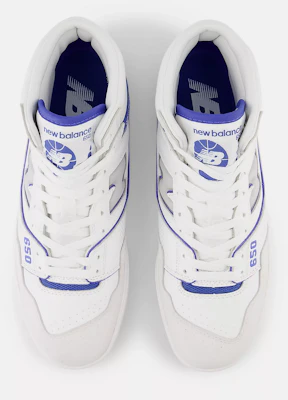 (W) New Balance 650 高筒休閒鞋 白藍 男女款 白色 BB650RWI-D Shop (W) New Balance 650 高筒休閒鞋 白藍 男女款 白色 BB650RWI-D