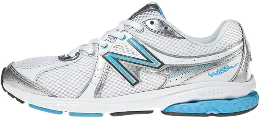 New Balance 665系列 舒適防滑運動跑步鞋 女款 白藍色 Buy New Balance 665系列 舒適防滑運動跑步鞋 女款 白藍色