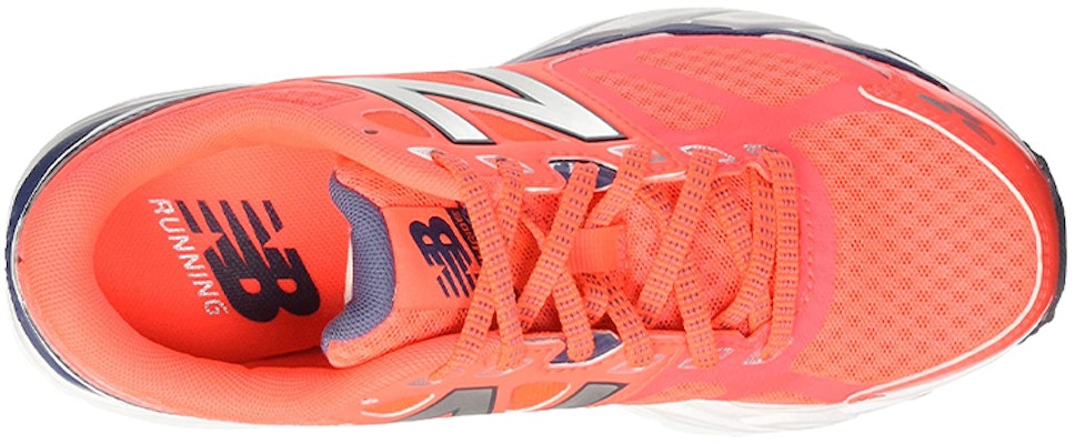 (W) New Balance 680 Slip-resistant Low Top Retro 'Orange' Sepatu Bernapas. W680LD3 Lookbook (W) New Balance 680 Slip-resistant Low Top Retro 'Orange' Sepatu Bernapas. W680LD3