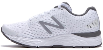 (Women) New Balance 680 Low 'White Grey' W680CS6 (Women) New Balance 680 Low 'White Grey' W680CS6