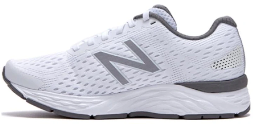 New Balance NB 680 防滑耐磨 低筒 跑步鞋 女款 白灰色 Buy New Balance NB 680 防滑耐磨 低筒 跑步鞋 女款 白灰色