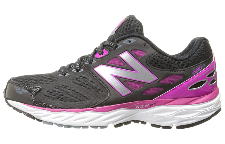 Buy New Balance 680系列 低筒跑步鞋 女款 黑粉色
