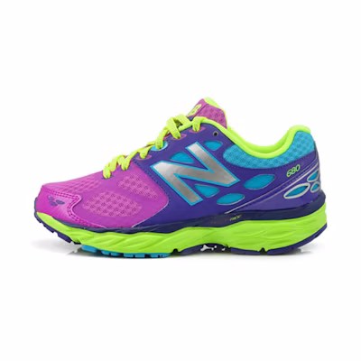 (W) NB 680 v3 Low-Top /Blue/Green 'Purple'