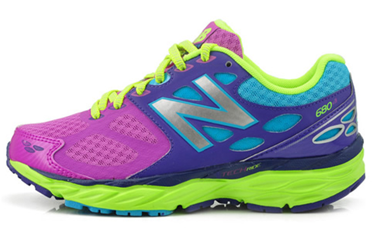 (Women) New Balance 680 v3 Low-Top /Blue/Green 'Purple' W680LC3
