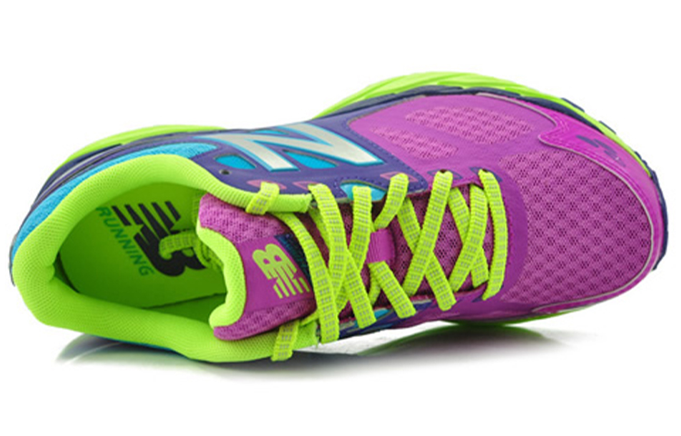 Lookbook New Balance 680系列 v3 低筒跑步鞋 女款 紫藍綠