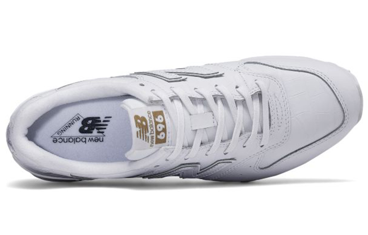 (W) NB 696 Leather 'White' 圖 3