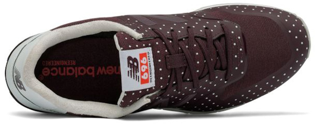 (Women) New Balance 696 Re-Engineered 'Wine Red White' WL696KC Lookbook (Women) New Balance 696 Re-Engineered 'Wine Red White' WL696KC