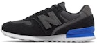 Buy (W) New Balance 696 Serie Negro/Azul WL696SB