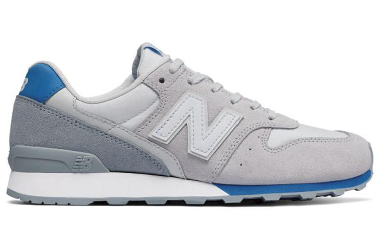 Order (W) New Balance 696 Wildleder Grau/Blau WL696STH