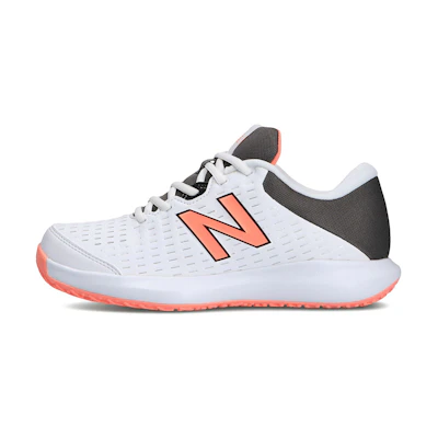(W) NB 696 v4 'White Black Orange'