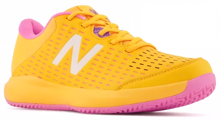 (Women) New Balance 696 v4 'Yellow Pink' WCY696L4 Lookbook (Women) New Balance 696 v4 'Yellow Pink' WCY696L4