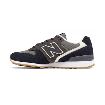 (W) NB 696v Glen Check Plaid Black/Brown