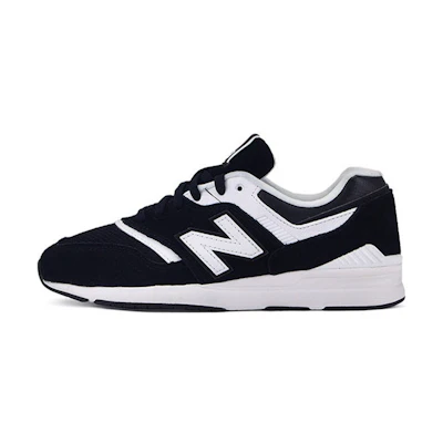 (W) NB 697 Black/ 'White'