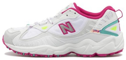(Women) New Balance 703 'White Hi-Pink' WL703BF (Women) New Balance 703 'White Hi-Pink' WL703BF