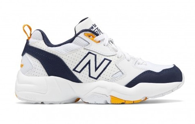 (W) New Balance 708 D 'Putih Biru Kuning' WX708WP Order (W) New Balance 708 D 'Putih Biru Kuning' WX708WP