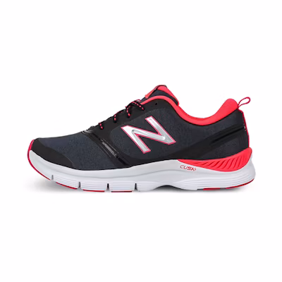 (W) NB 711 Series Heathered Sneakers Black/Pink