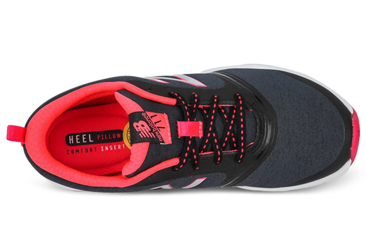 (W) NB 711 Series Heathered Sneakers Black/Pink 圖 2