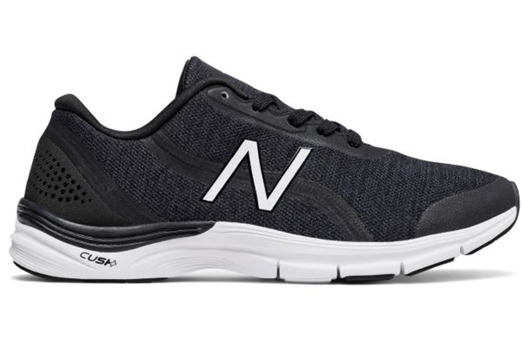 (W) NB 711 v3 Heathered 'Black White' 圖 2