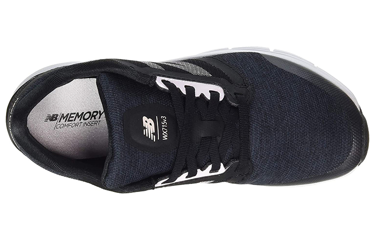 Lookbook (W) New Balance 715 V3 Low-Top Schwarz/ ''Weiß'' WX715AB3