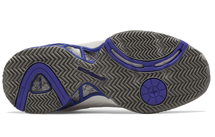Shop (W) New Balance 806 Series Dames Wit ''White Purple'' WC806W