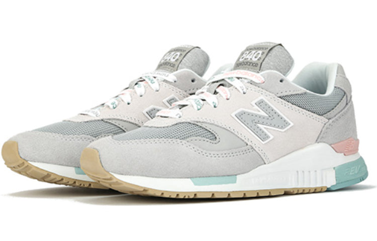 Order New Balance 840系列 舒適透氣 低筒運動跑步鞋 女款 灰色 B寬