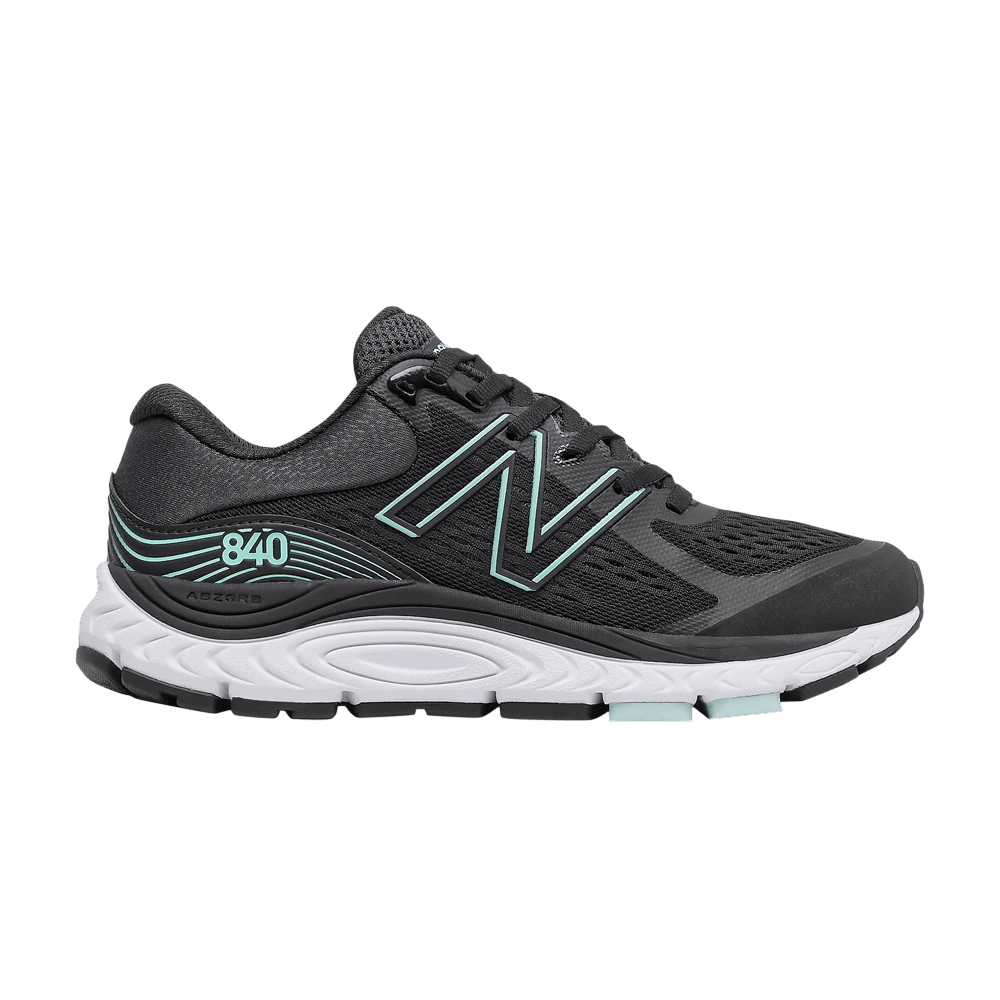 (Women) New Balance 840v5 2A Wide 'Black Storm Blue' W840BM5-2A