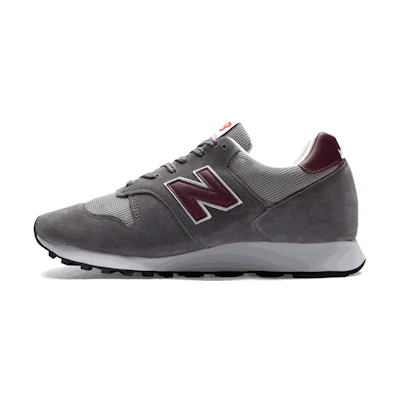(W) NB 855 Made in England 'Grey Burgundy'