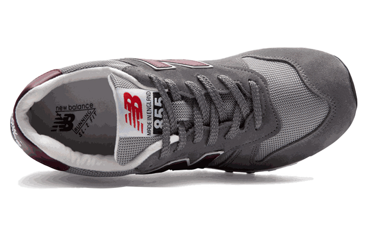 Lookbook (W) 뉴발란스 855 영국산 그레이 버건디 (New Balance 855 Made in UK Grey Burgundy) W855GRY