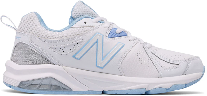 (W) New Balance 857v2 Wit/Blauw WX857WB2 Order (W) New Balance 857v2 Wit/Blauw WX857WB2