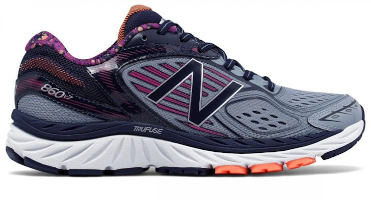 (W) New Balance 860 v7 Morado 'Gris' W860PG7 Order (W) New Balance 860 v7 Morado 'Gris' W860PG7