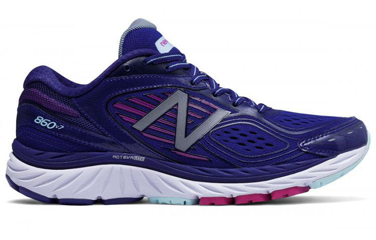 Order (W) ニューバランス 860 v7 ブルー/パープル W860BP7
