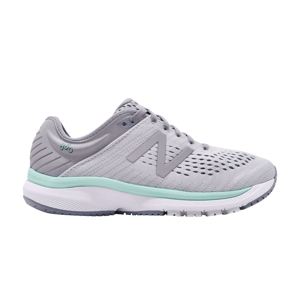 Buy (W) New Balance 860 Ancho 'Gris Verde Blanco' W860P10D