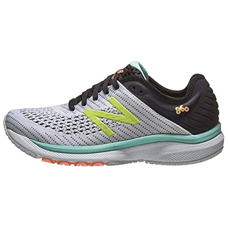 (Women) New Balance 860v10 Black/Yellow/Grey W860D10