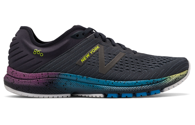 (W) NB 860v10 NYC Marathon B-Wide Black 圖 2