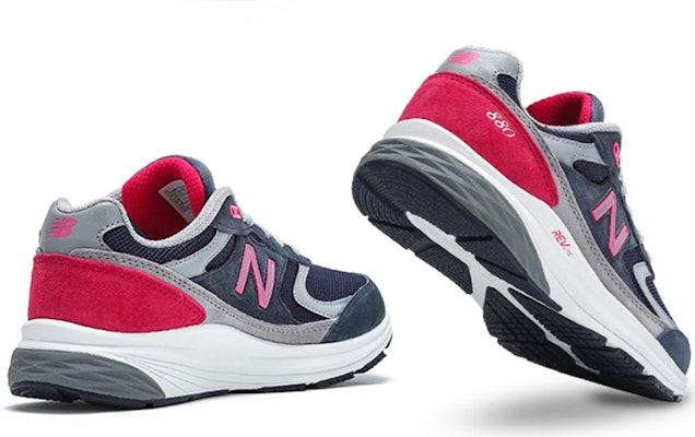 (W) New Balance 880 Seri 'Biru Gelap Merah Muda' WW880NG3 Lookbook (W) New Balance 880 Seri 'Biru Gelap Merah Muda' WW880NG3