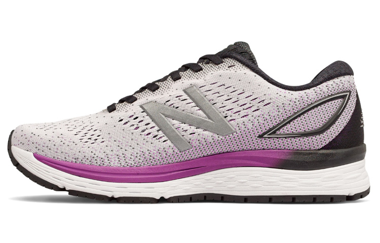(Women) New Balance 880v9 Black/White/Purple W880WT9