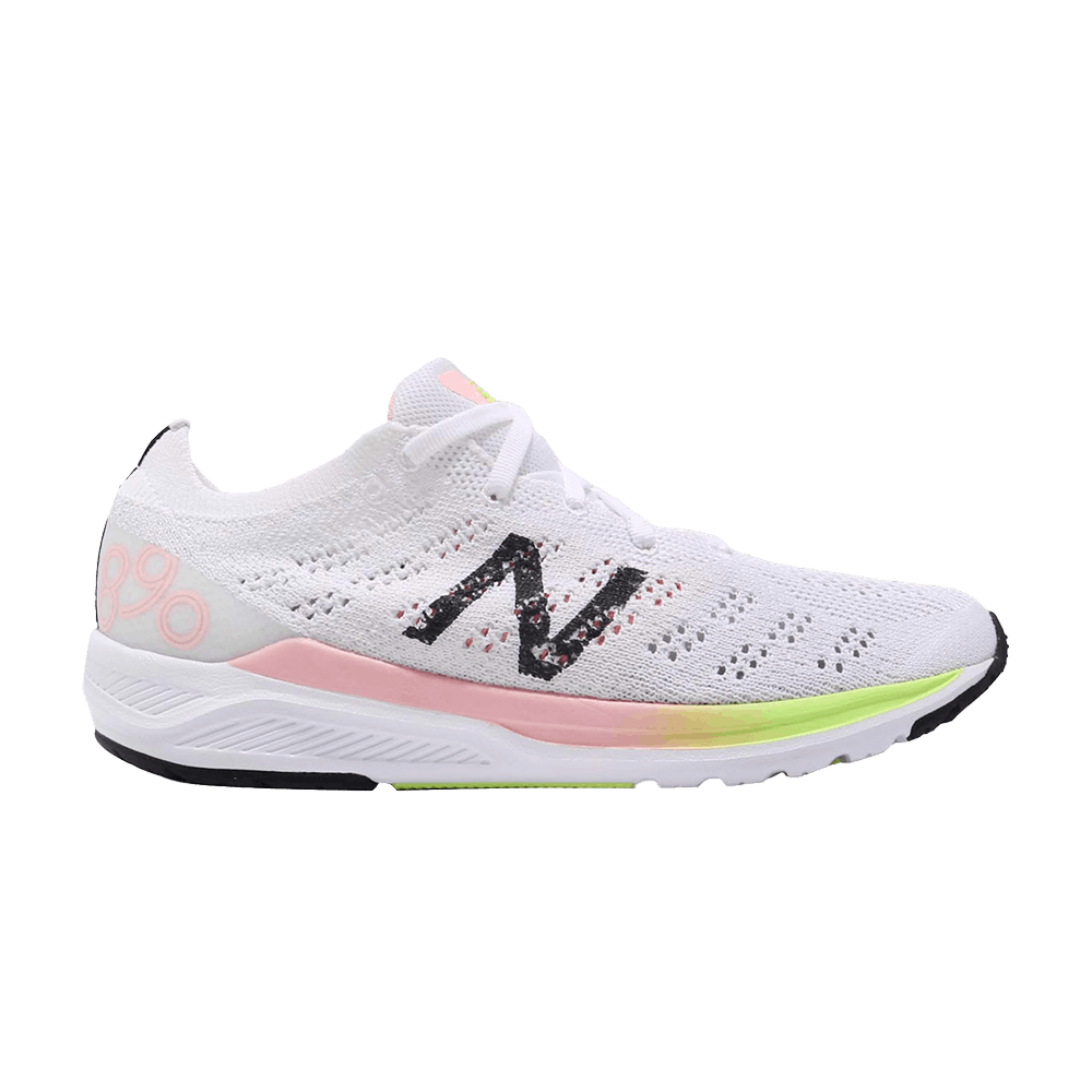 (Women) New Balance 890 B 'White Black Pink' W890WO7B