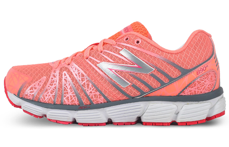 (Women) New Balance 890 Series Cozy Breathable Low Tops Casual Orange 'Purple Black' W890WO5