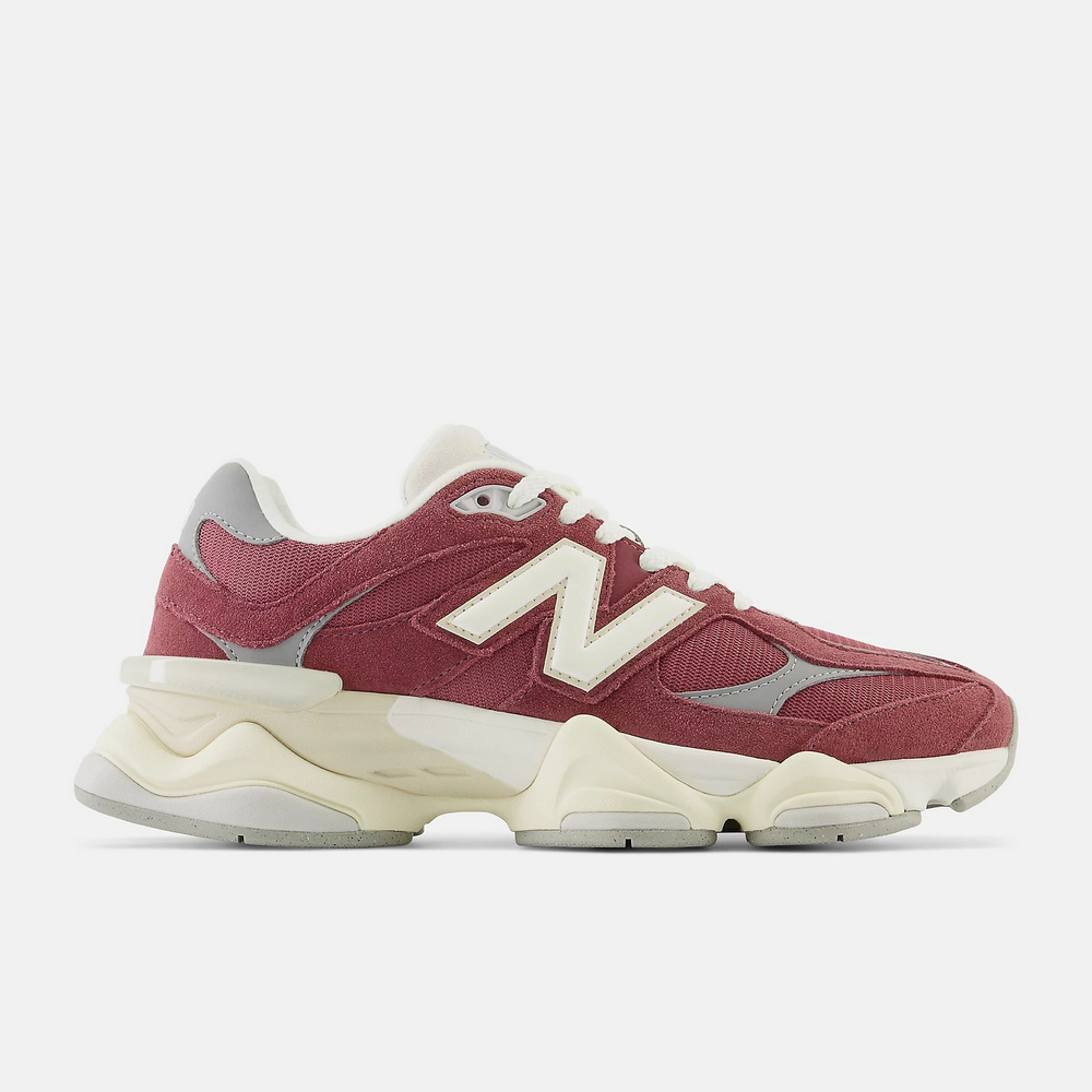 (W) NB 9060 Red  Casual Sneakers Red