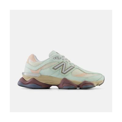 (W) NB 9060 Series Casual Shoes Multicolor Green
