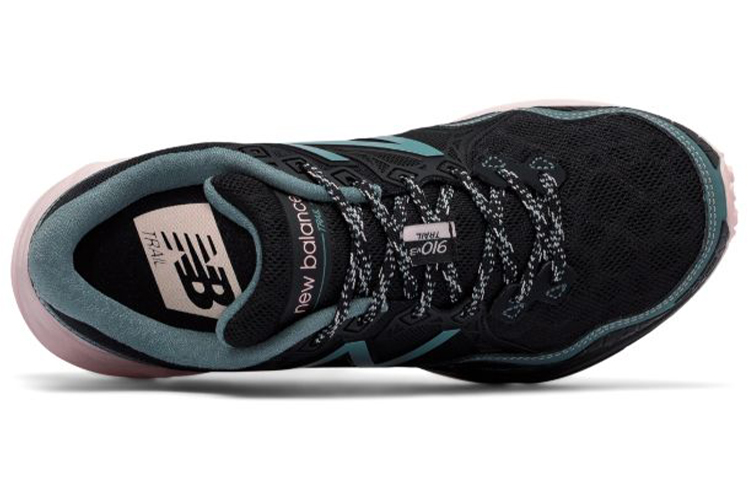 Lookbook New Balance 910系列 v3 越野減震防滑 潮流運動跑步鞋 女款 黑綠粉