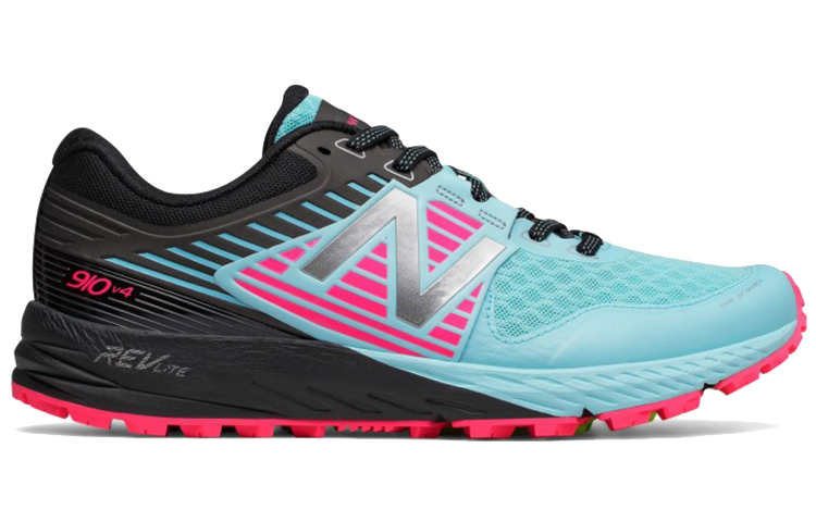 Order New Balance 910 v4 時尚萬用 低筒運動跑步鞋 女款 藍紅黑拼接