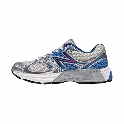 (W) NB 940 v2 Sliver/Blue/ 'Silver'