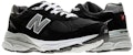 (W) New Balance 990v3 Buatan USA 'Hitam Putih' W990BK3