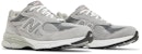 (W) New Balance 990v3 Buatan USA 'Kelabu' W990GL3